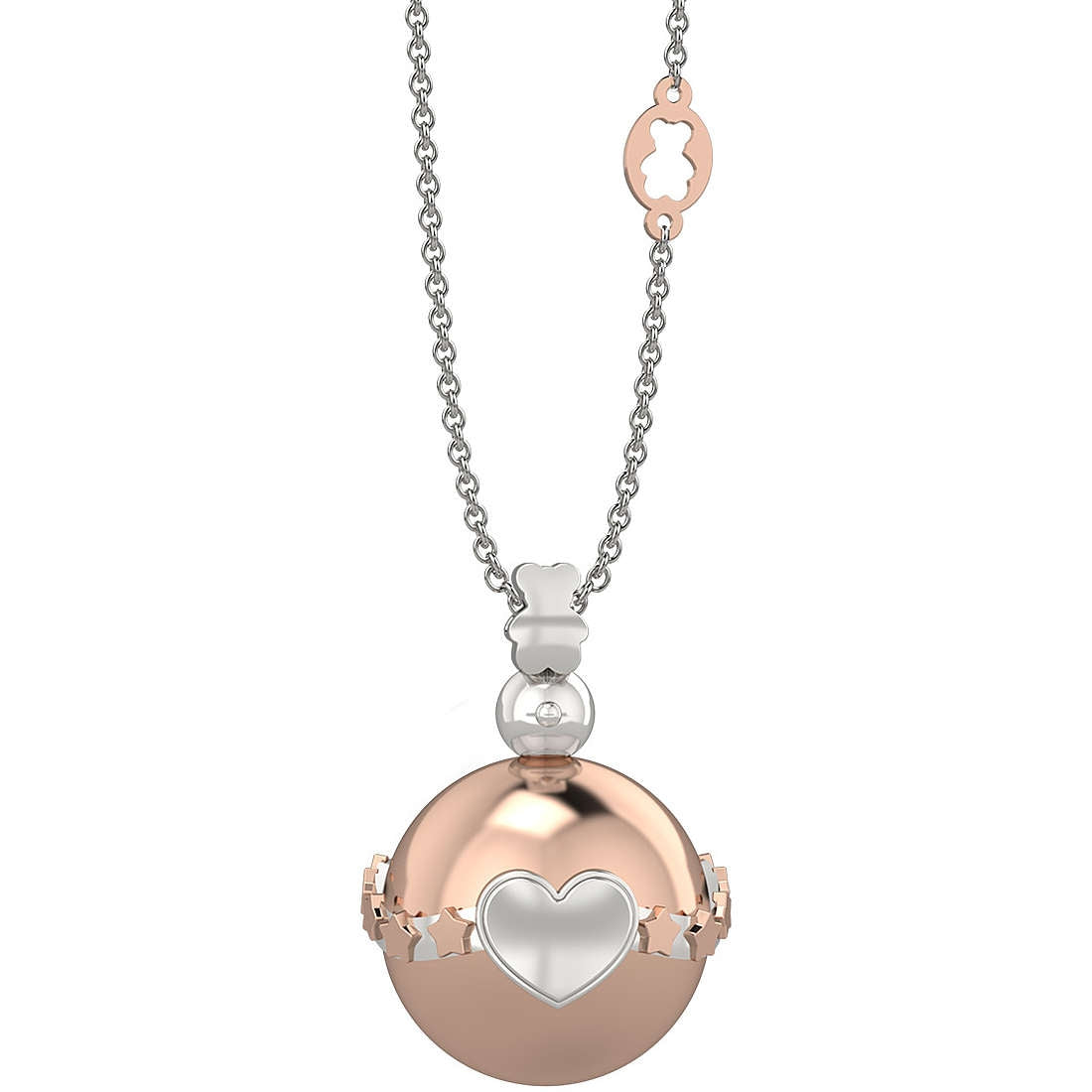 Collana Donna Nanàn Argento 925 Chiama Angeli cuore NAN0162