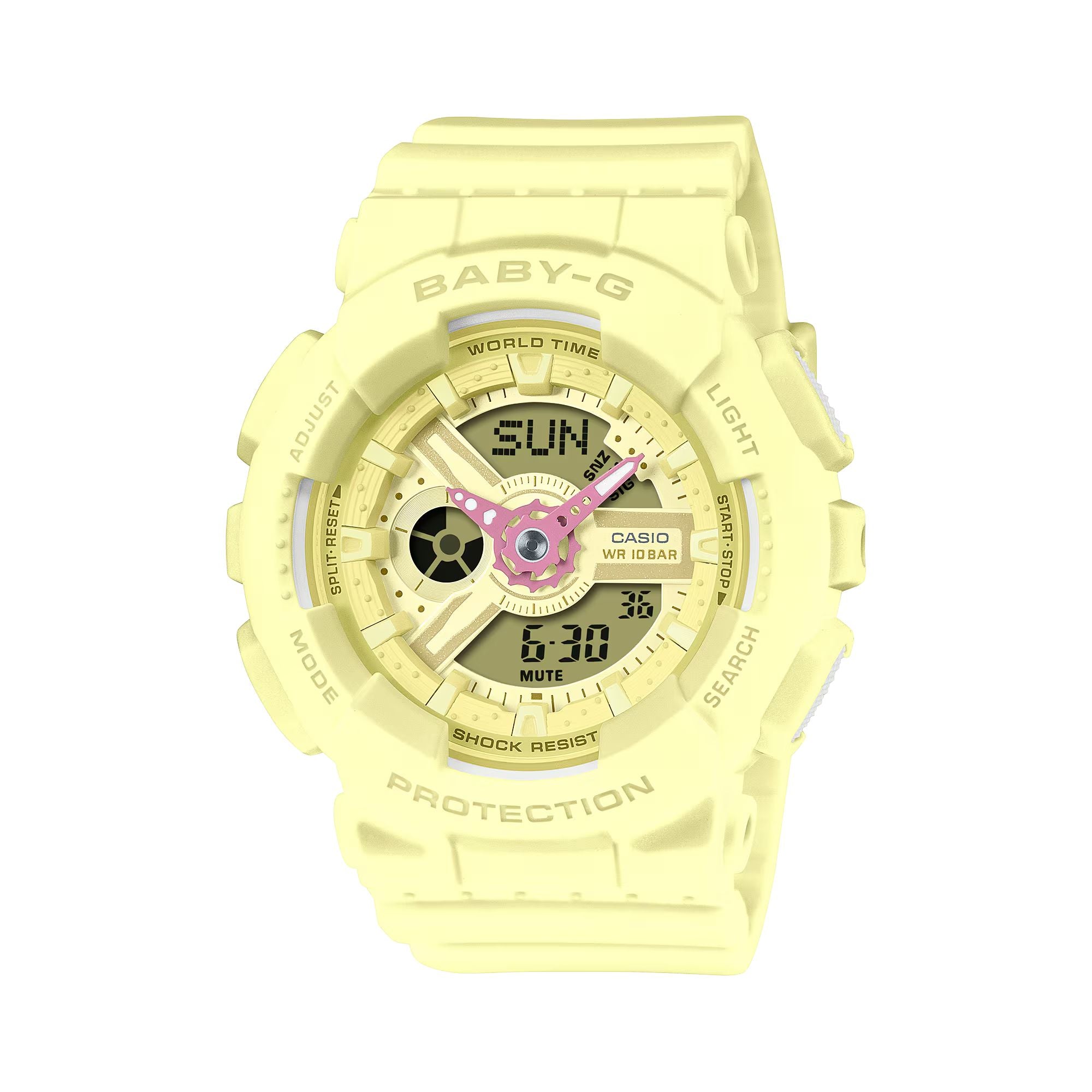 Orologio Donna Bambina Casio G-SHOCK BABY-G Giallo BA-110AH-9AER