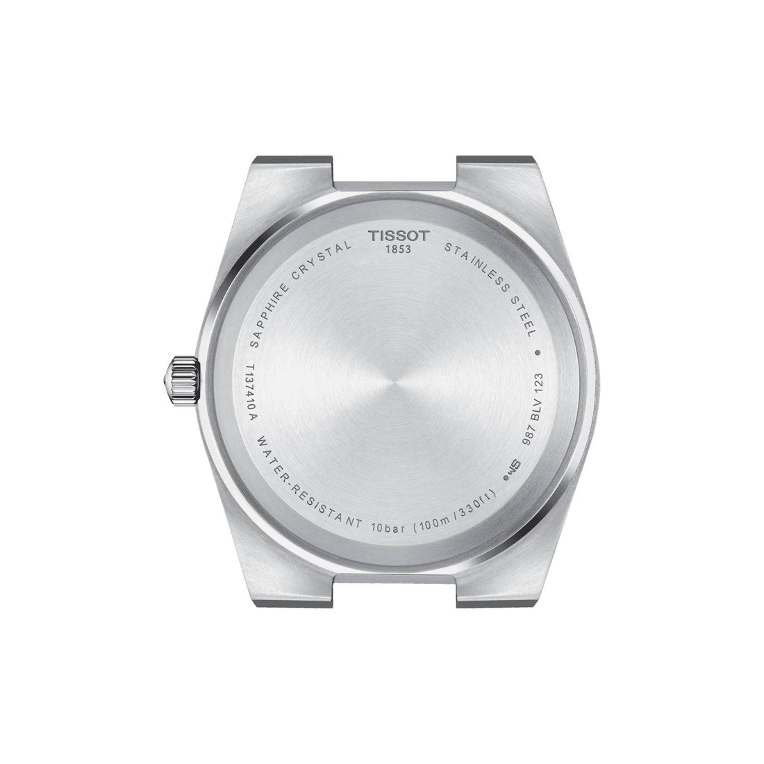 Orologio Uomo Tissot PRX T-CLASSIC Solo Tempo Acciaio Quarz Data Blu T1374101604100
