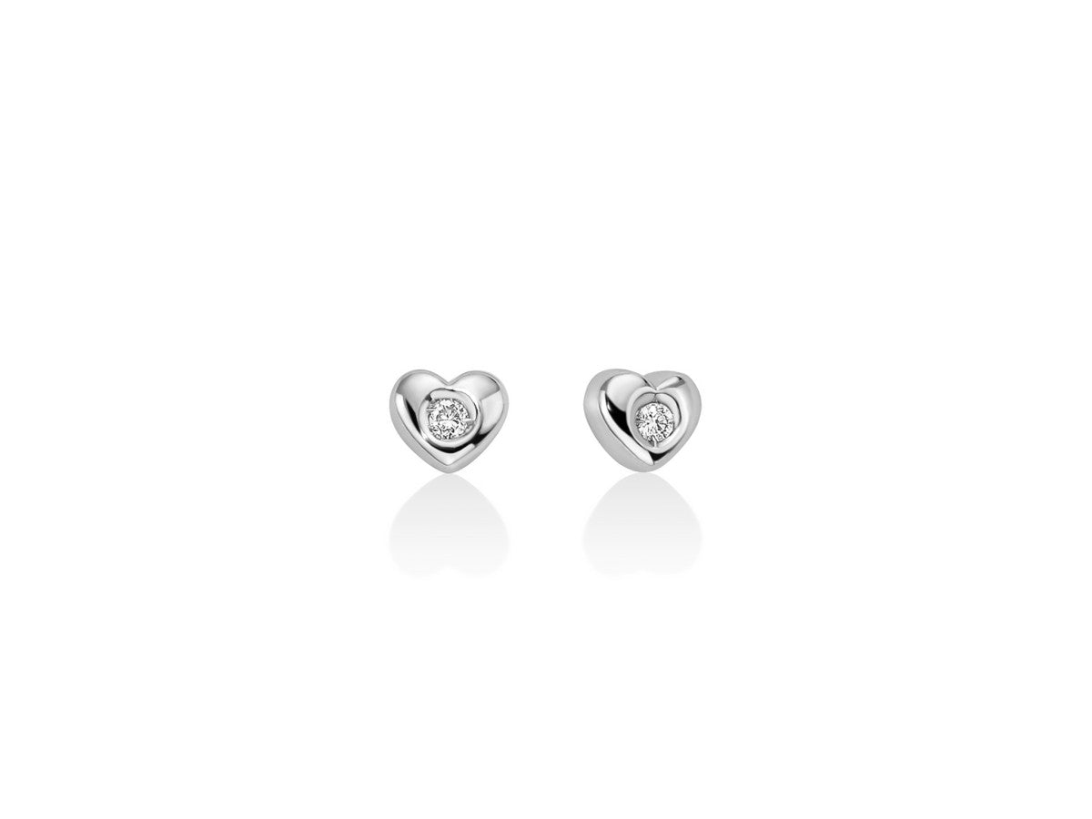 Orecchini Donna Miluna Oro Bianco 9kt e Diamanti  ERD2724-D04G7X