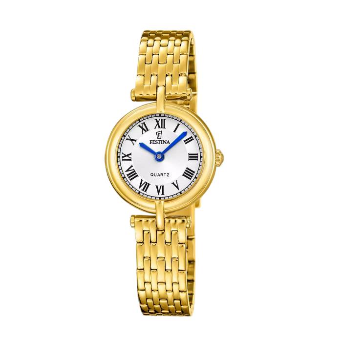 Orologio Donna Festina Mademoiselle Solo Tempo Acciaio Dorato F20790/1
