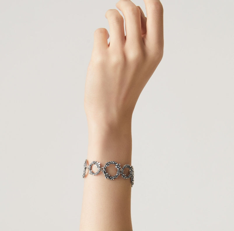 Bracciale Donna Giovanni Raspini Argento 925 Semirigido Millefiori Lucida 11699