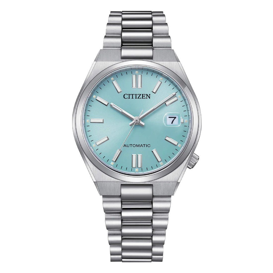Orologio Unisex Citizen Tsuyosa Turchese Automatico Maglia President NJ0200-50L