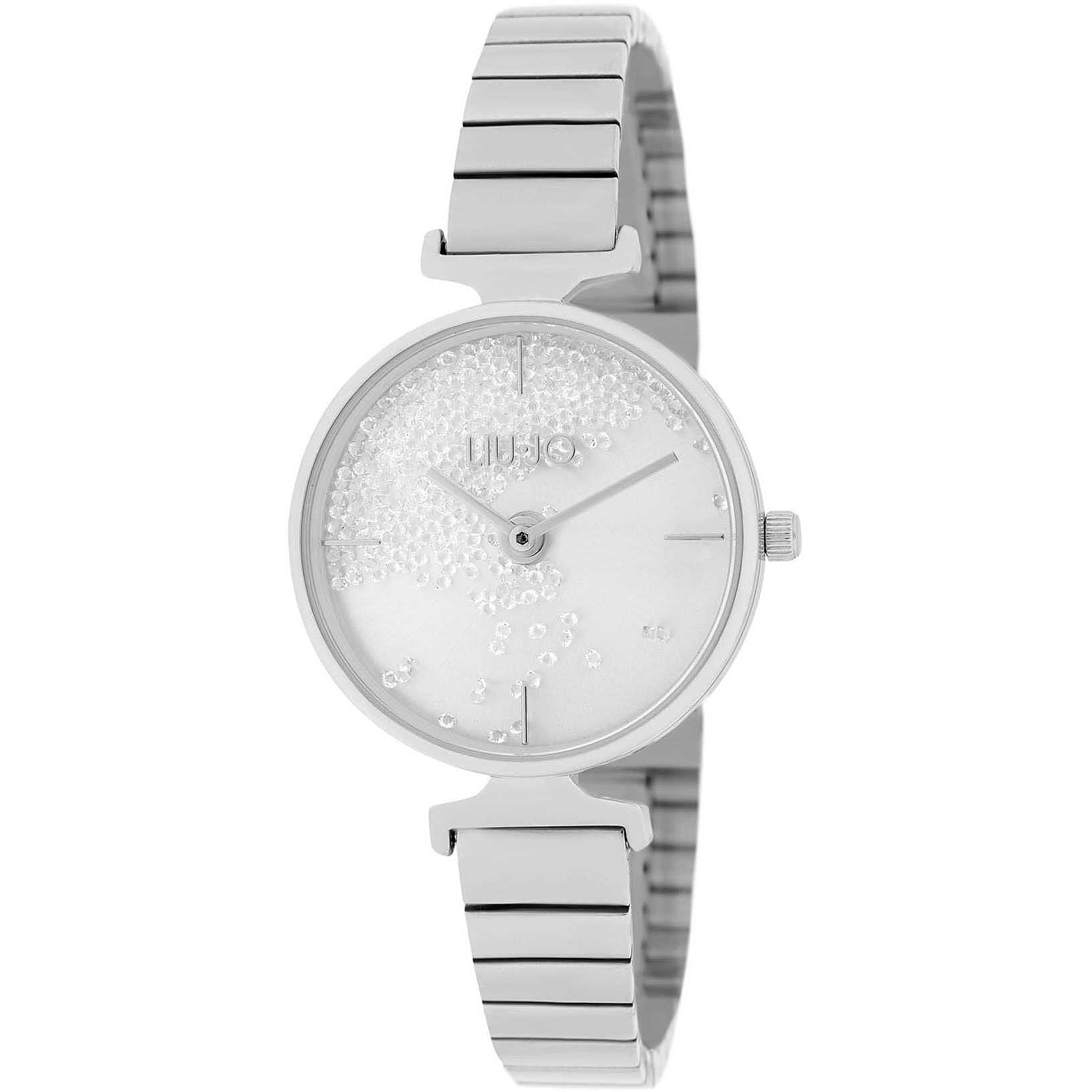 Orologio Donna Liu Jo Dancing Supreme Quarzo Solo Tempo Zirconi Bianchi TLJ2097