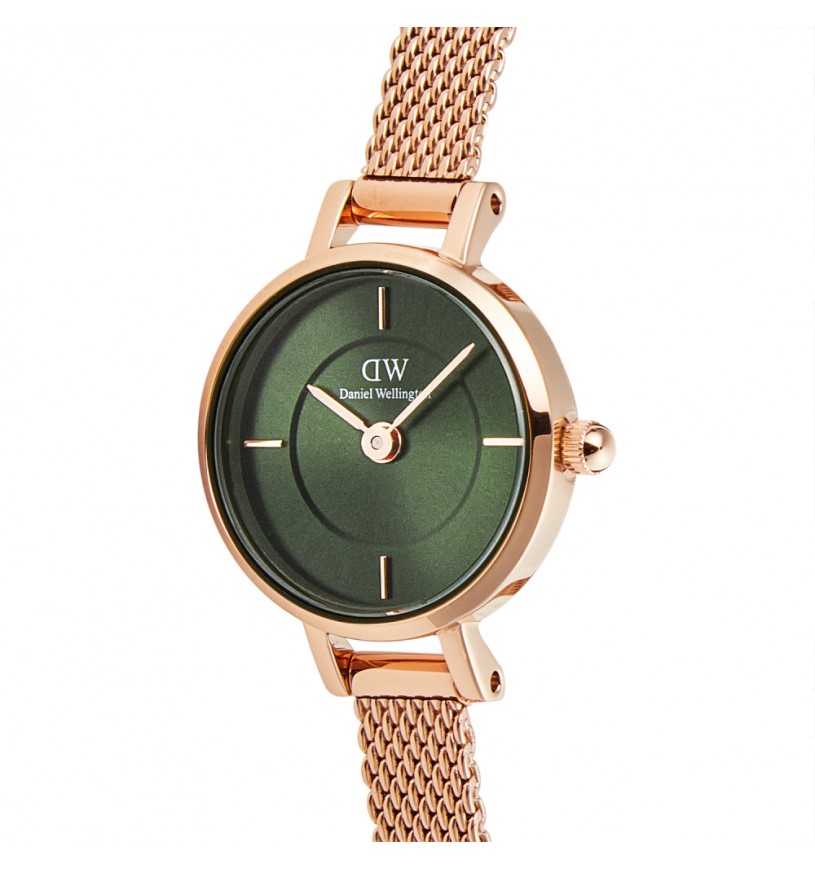 Orologio Donna Daniel Wellington Acciaio Champagne Petit Mini Melrose DW00100742