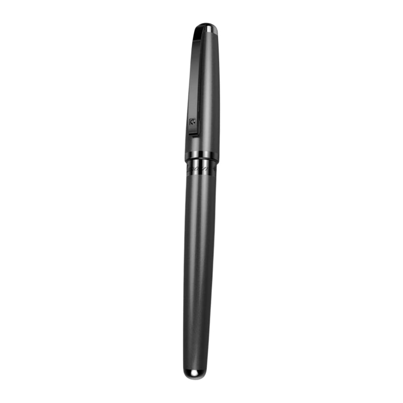 Penna Uomo Zancan Sfera Acciaio Nero Satinato Diamante Nero HPN034-DN