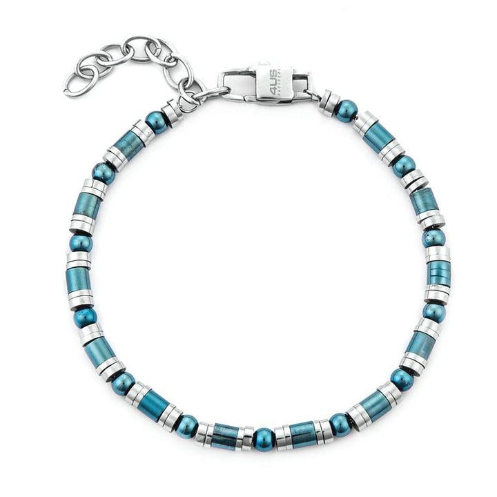 Bracciale 4US Cesare Paciotti Acciaio Biglie Cilindri 4UBR7528