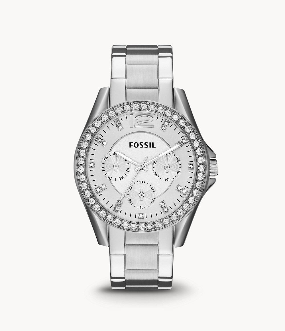Orologio Donna Fossil solo tempo con ghiera zirconata ES3202