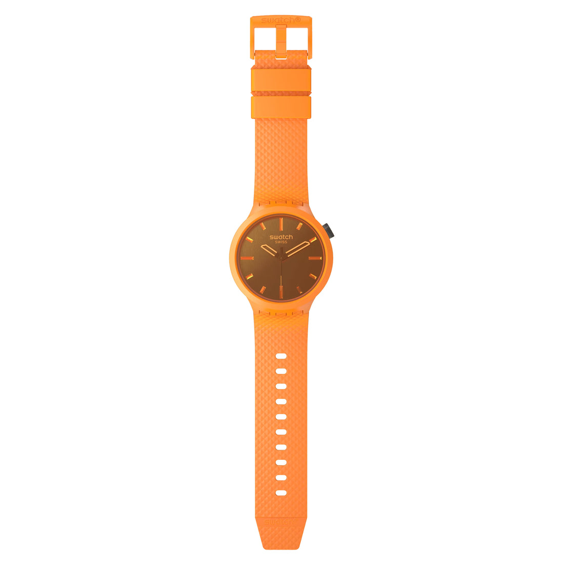 Orologio Unisex Swatch Big Bold Crushing Orange Quarzo Arancione SB05O102