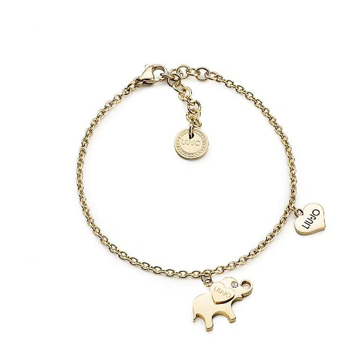 Bracciale Donna Liu Jo Acciaio Dorato Catena Liujo Teen Collection LJ1898