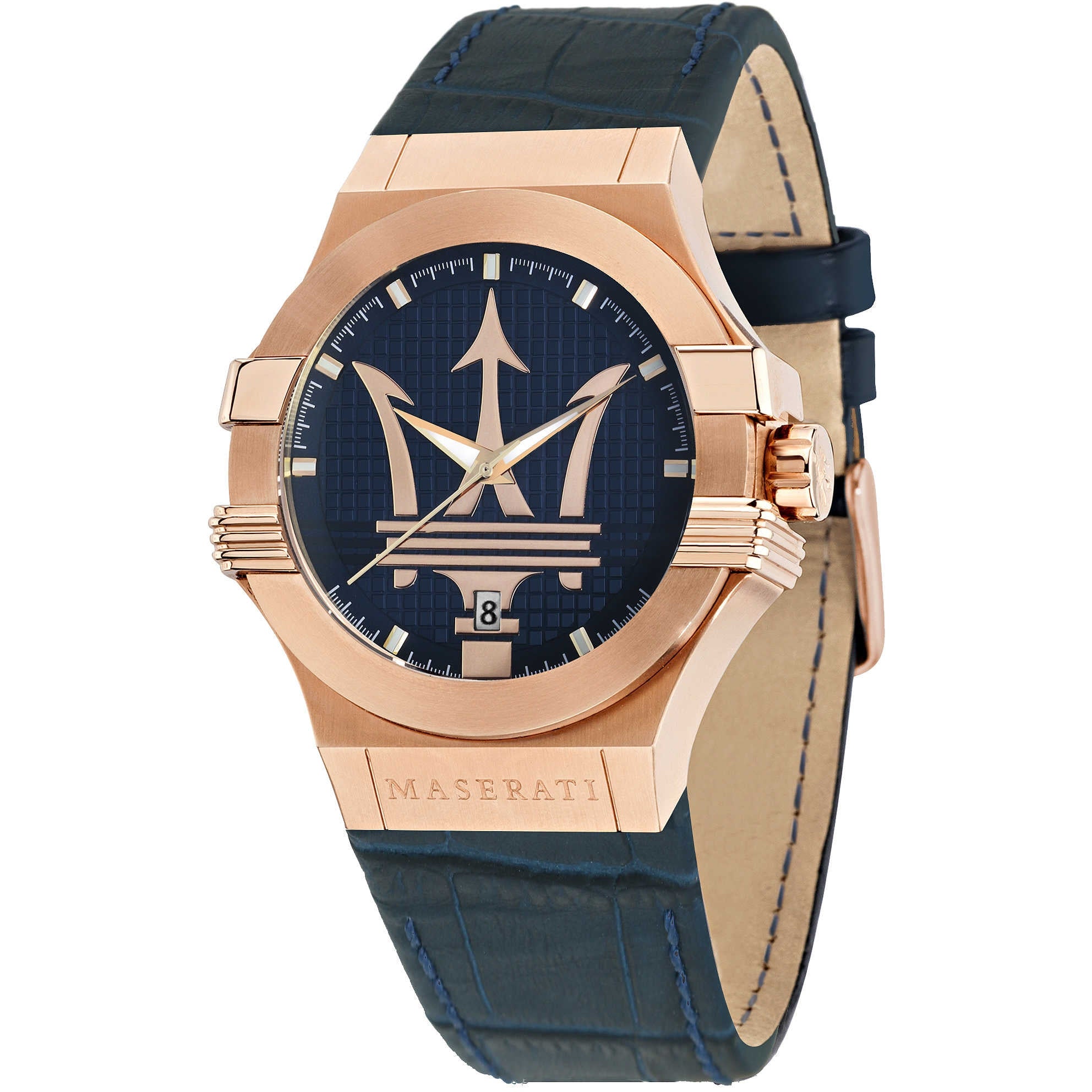 Orologio Uomo Acciaio Maserati Potenza Solo Tempo Data Rosè R8851108027-81147313