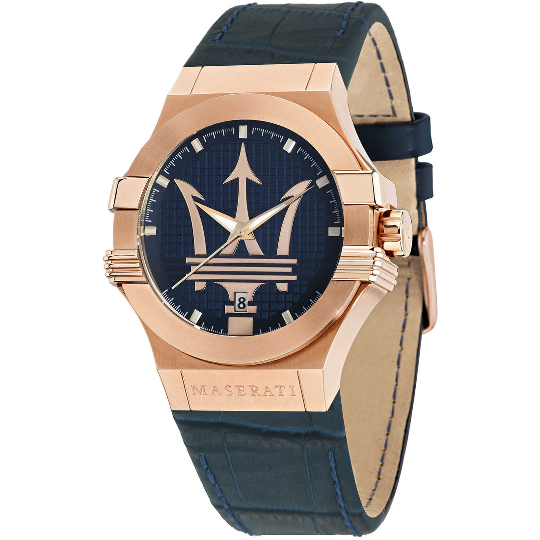 Orologio Uomo Acciaio Maserati Potenza Solo Tempo Data Rosè R8851108027-81147313