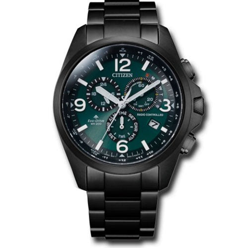 Orologio Uomo Acciaio CITIZEN  Radio Controllato Eco Drive Data CB5925-82X