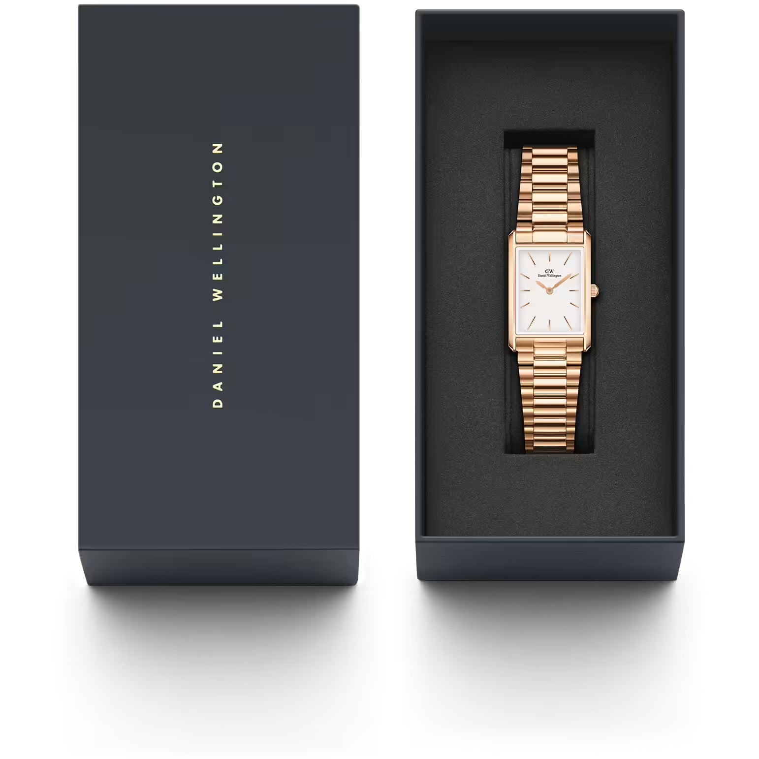 Orologio Donna Daniel Wellington Acciaio Rosè Quadro 32 x 22 mm DW00100699
