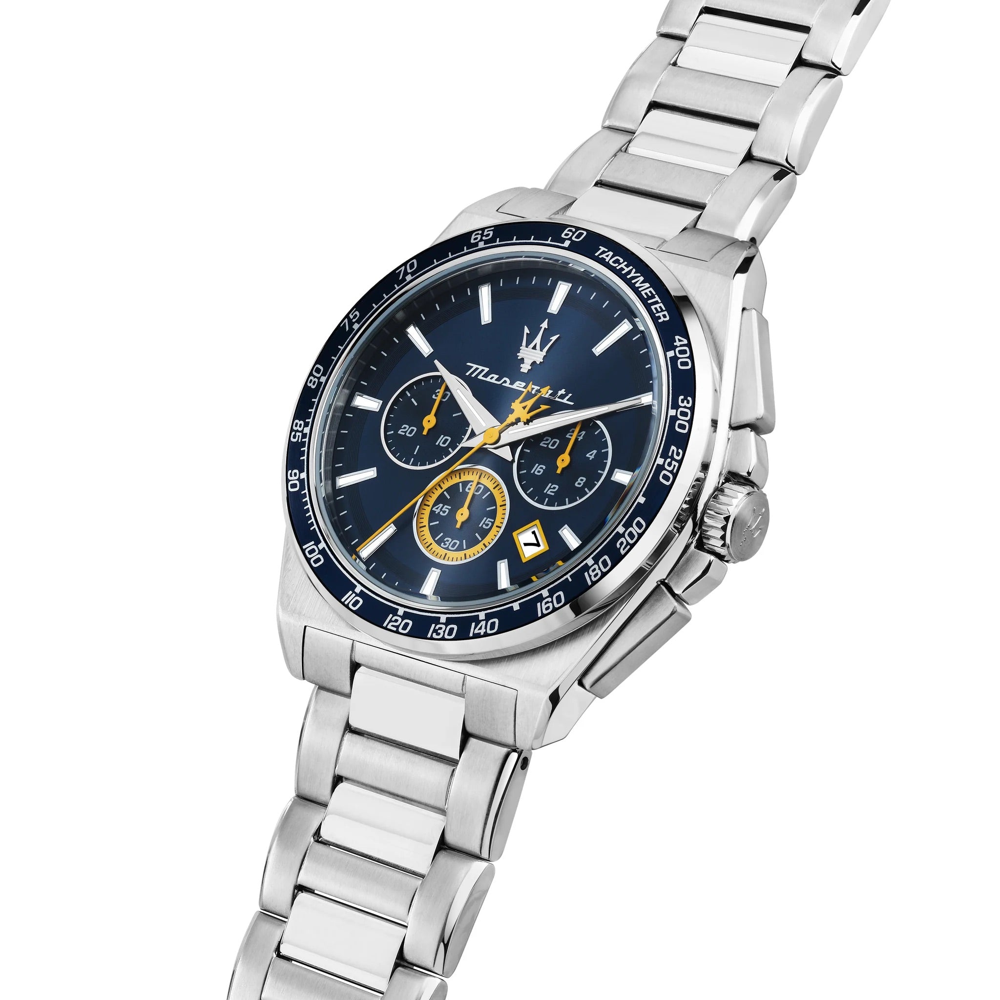 Orologio Uomo Maserati velocità Set Box con cinturino Quarzo Cronografo Blu R8873652001