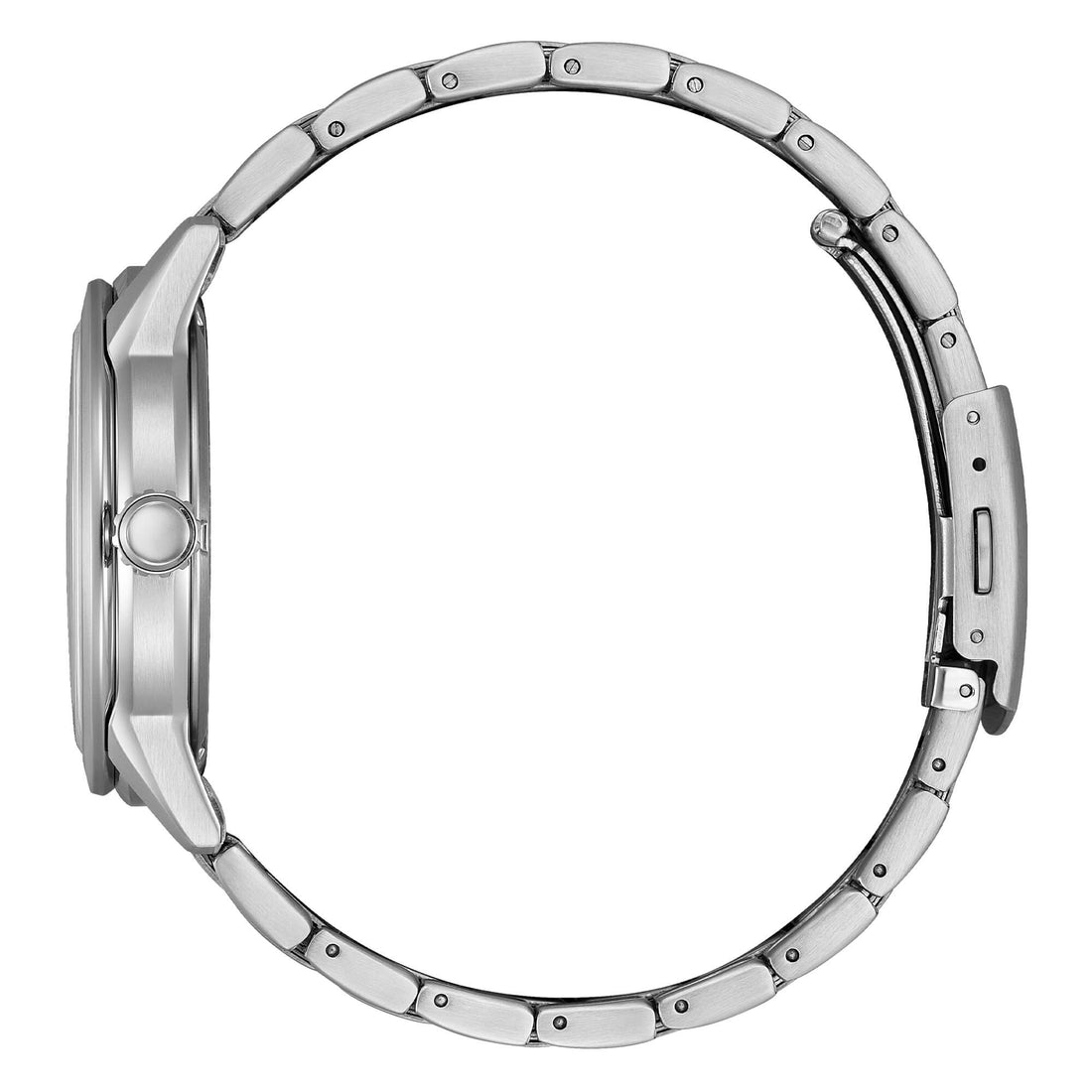 Orologio Uomo Citizen Grigio Eco-Drive Acciaio Data AW1870-59H