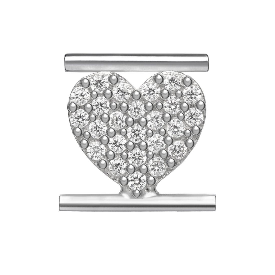 Ciondoli Donna Eleonora Giordani Argento Cuore Zirconi EG0033