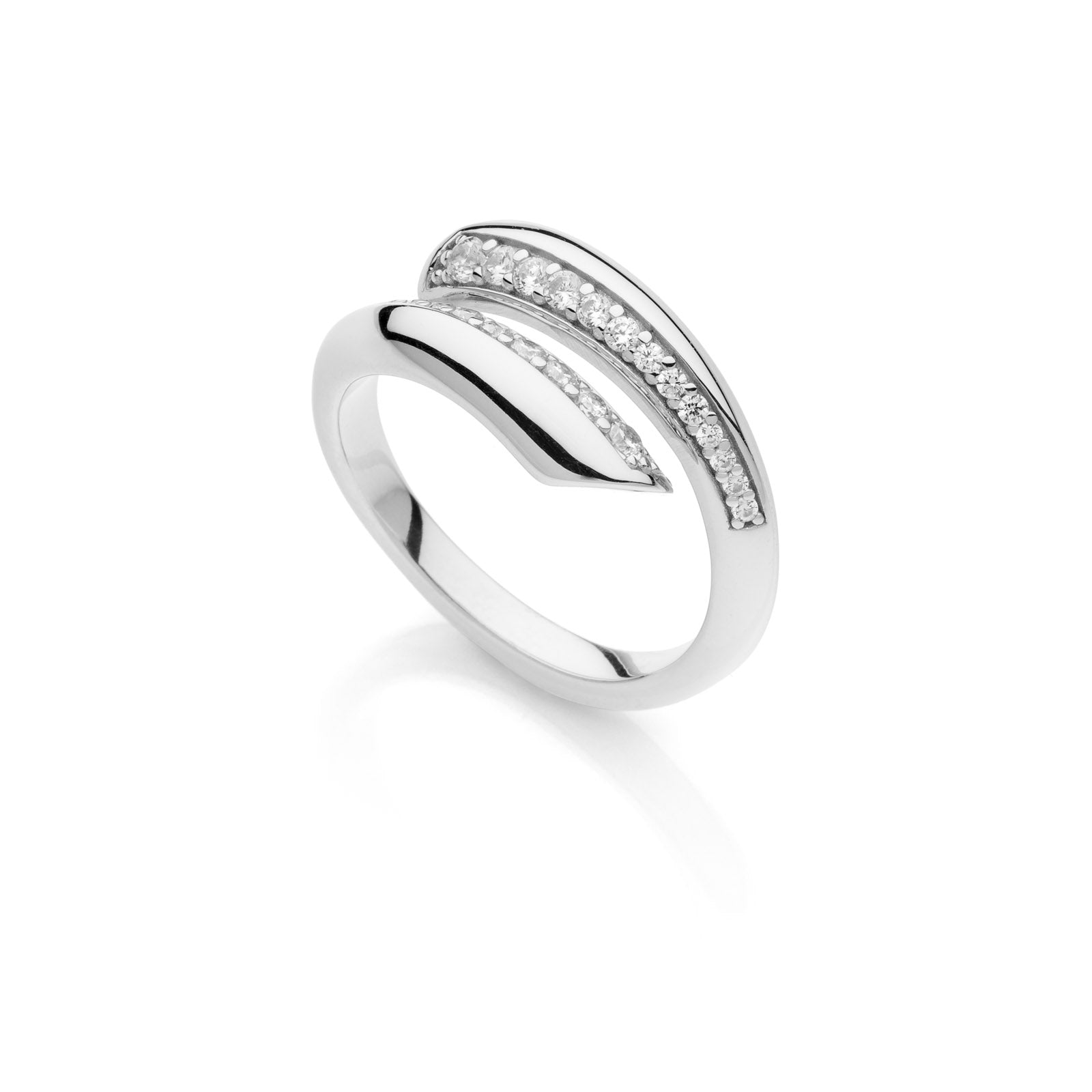 Anello Donna Unoaerre  Argento 925 Zirconi Bianchi  Contrariè 6236/15