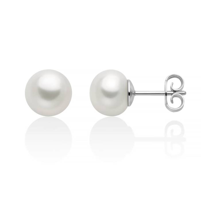 Orecchini Donna Miluna Argento Eva Perle Gemelle Oriente 8,5-9 mm PER2943