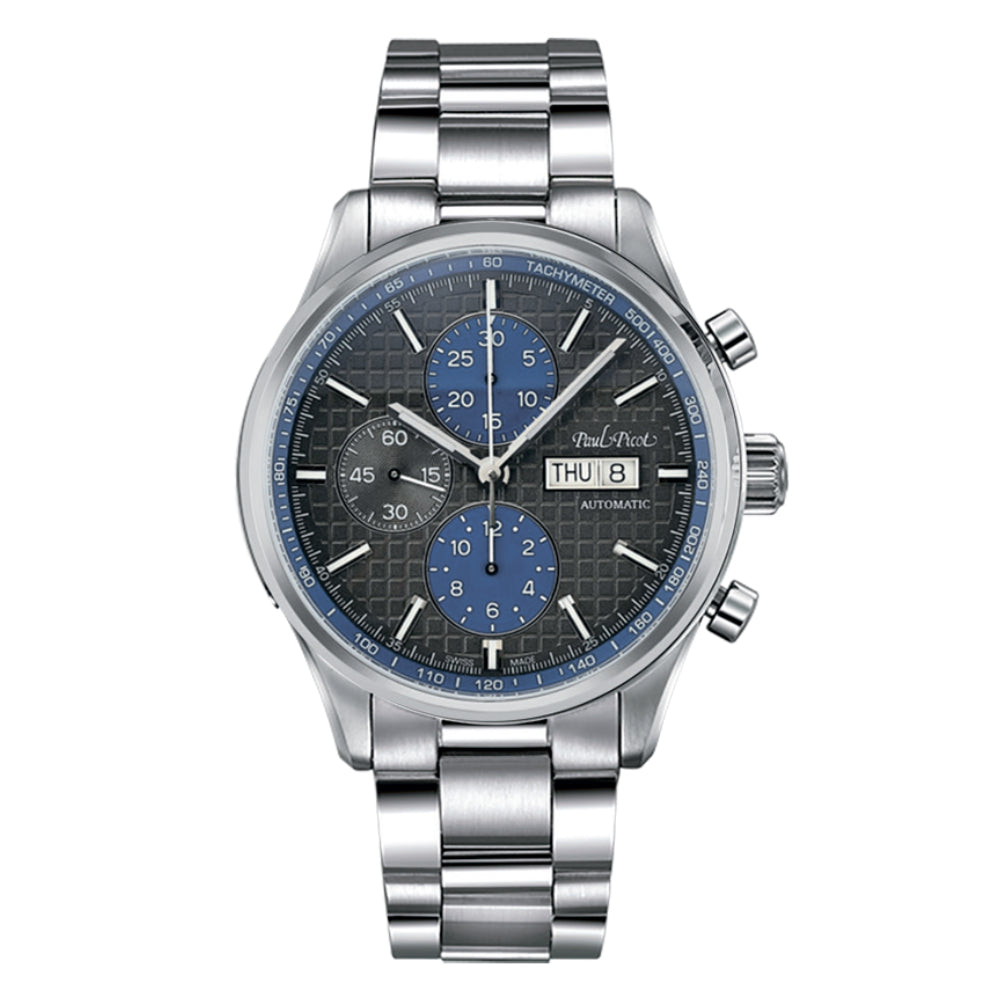 Orologio Uomo Paul Picot Blazer Cronografo Automatico Ruota A Colonne 4309