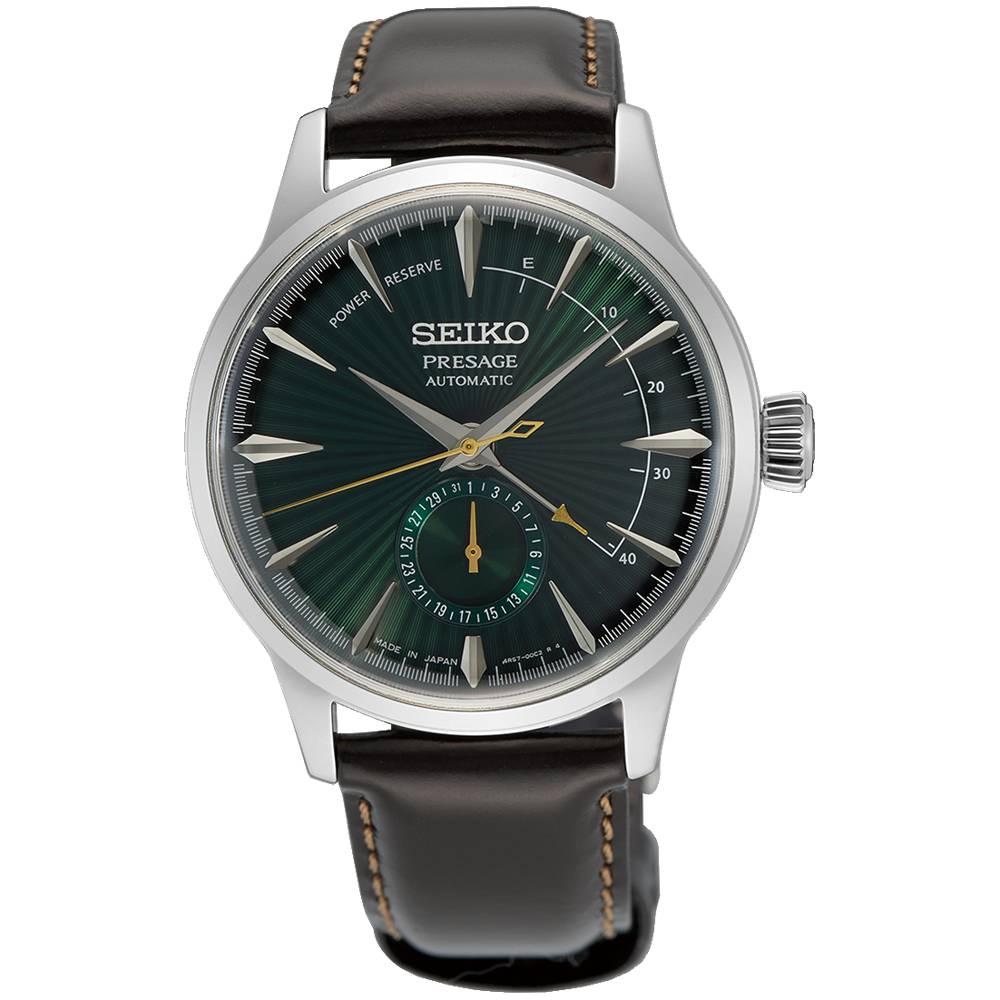 Orologio Uomo Seiko Presage Cocktail Mockingbird Automatico Power Reserve SSA459J1