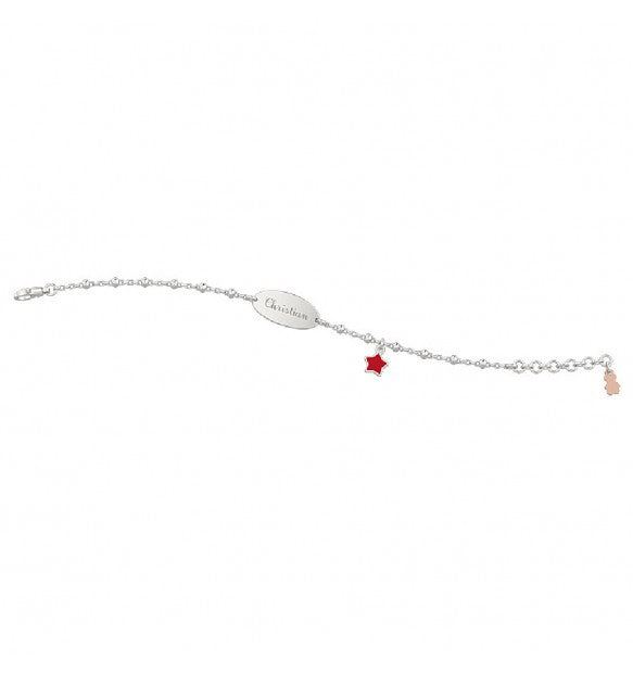 Bracciale Bambino Nanàn Argento 925 Nome Personalizzabile NAN0054