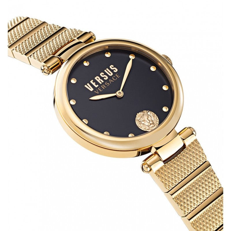 Orologio Donna Versus By Versace Quarzo Solo Tempo Acciaio Dorato Leone VSP1G0621
