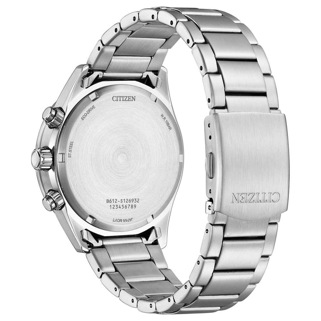 Orologio Uomo Citizen Eco Drive Cronografo Blu Urban OF Acciaio CA0770-72L
