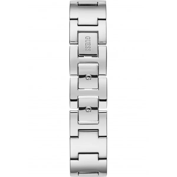 Orologio Donna Guess Quarzo Solo Tempo Acciaio Maglia Milano Zirconi W1142L1