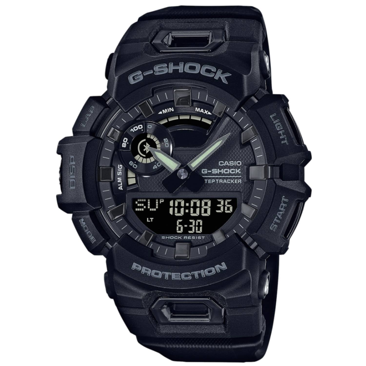 Orologio Uomo CASIO G-SHOCK Gomma Bluetooth Analogico Digitale Nero GBA-900-1AER