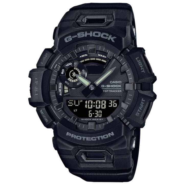 Orologio Uomo CASIO G-SHOCK Gomma Bluetooth Analogico Digitale Nero GBA-900-1AER