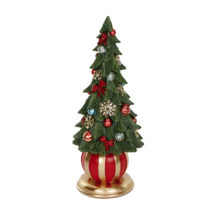 Scultura Goodwill Albero Di Natale Base Palla 38,5 cm LEX10004