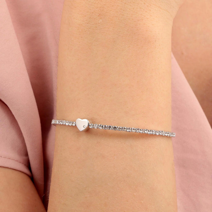 Bracciale Donna La Petite Story Ottone Con Zirconi Bianchi Lux Bangles LPS05AQC01