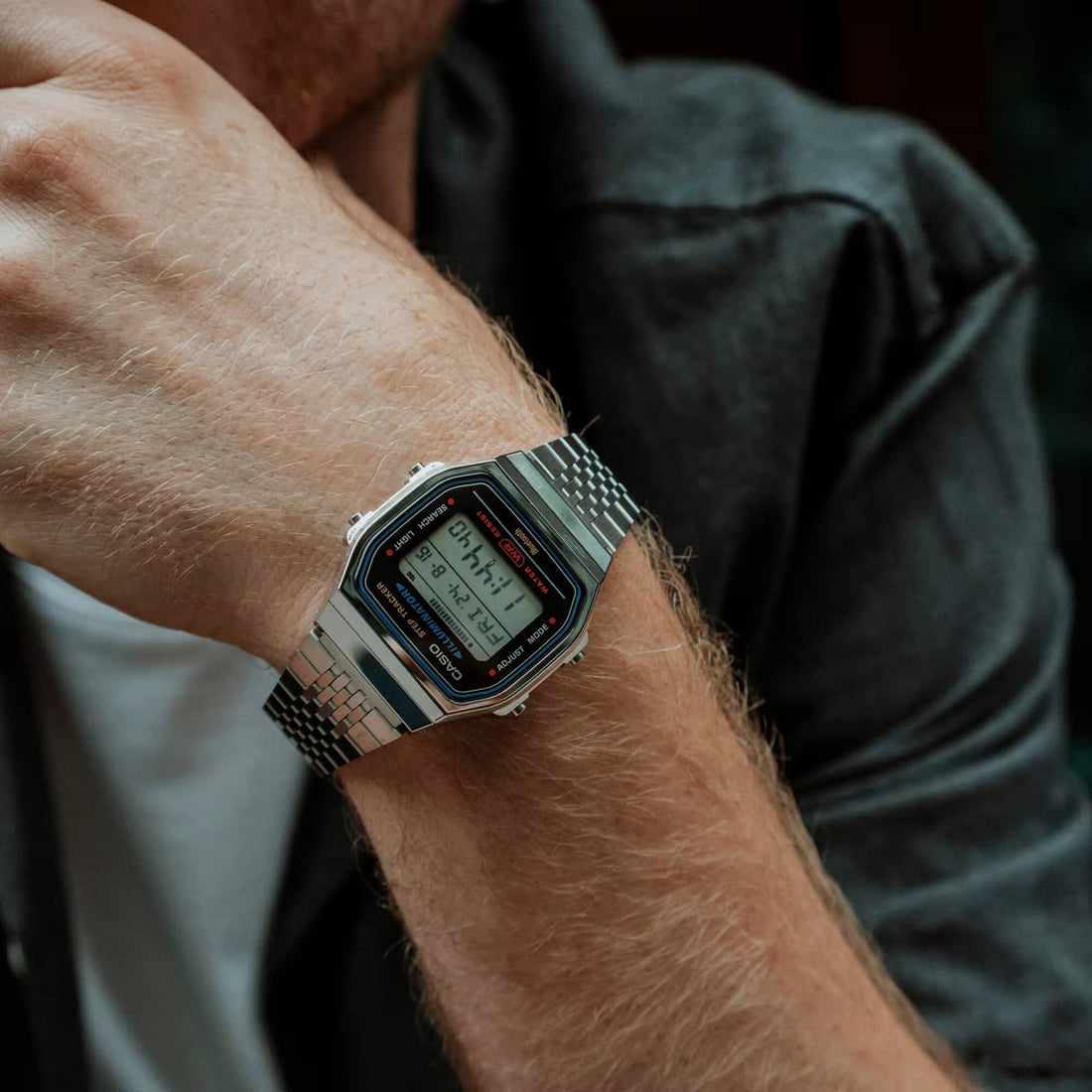 Orologio Uomo Casio Bluetooth Acciaio Blu Lucido ABL-100WE-2AEF