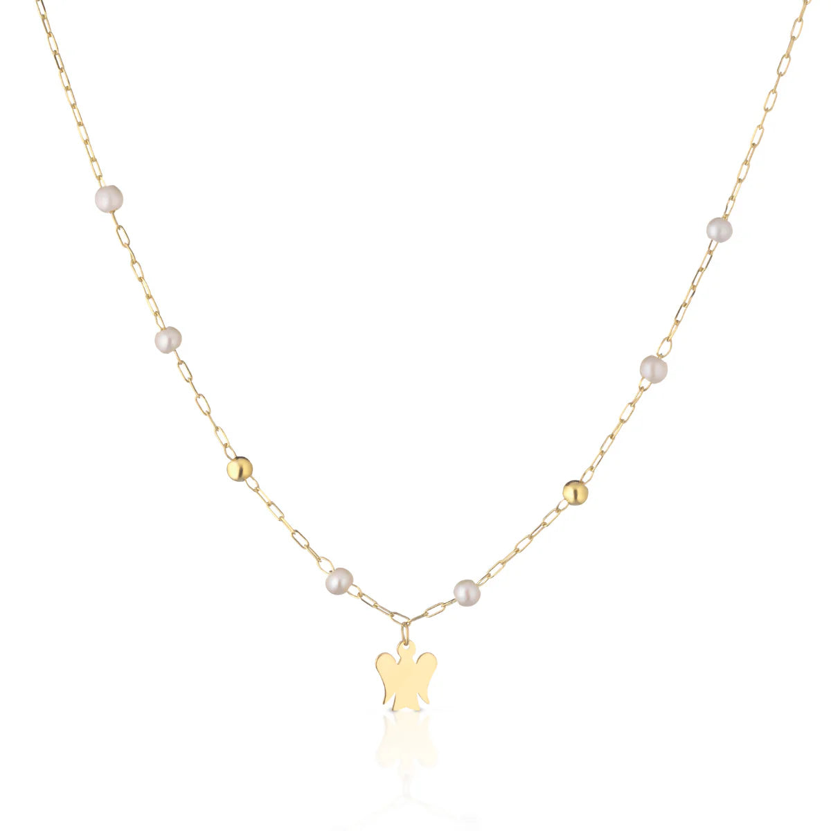 Collana Ragazza Donna Roberto Giannotti Oro 9 KT Angelo NKT407