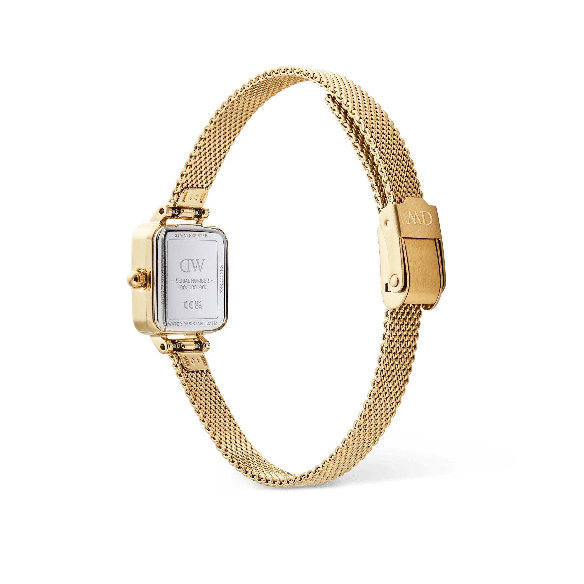 Orologio Donna Daniel Wellington Quadro Mini Acciaio Conwy DW00100961