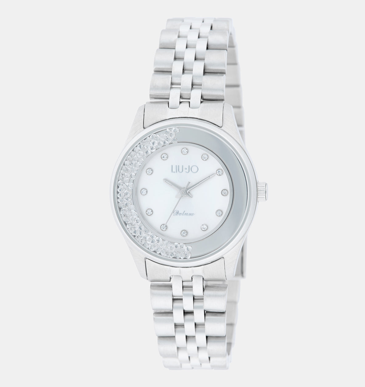 Orologio Donna Acciaio Liu Jo Luxury Mini Dancing con Zirconi Quarzo TLJ2658