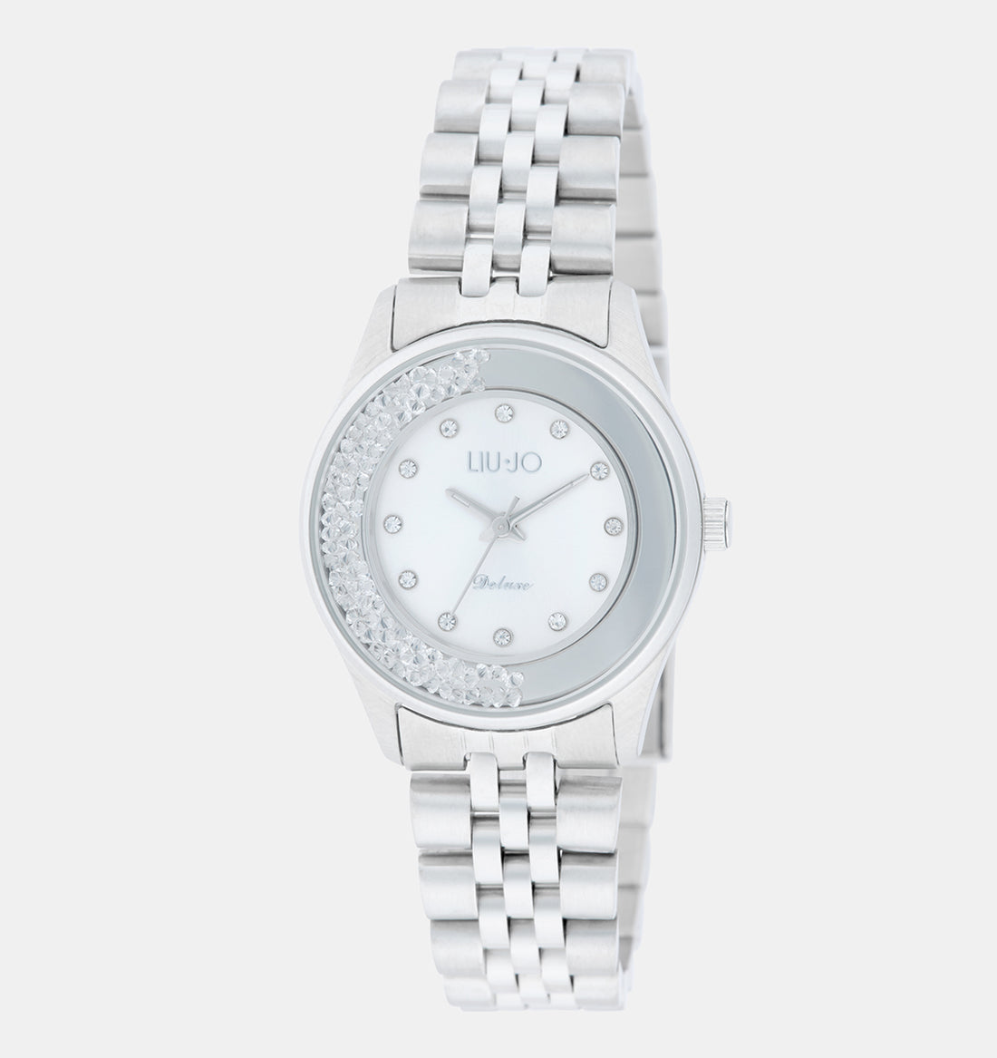 Orologio Donna Acciaio Liu Jo Luxury Mini Dancing con Zirconi Quarzo TLJ2658