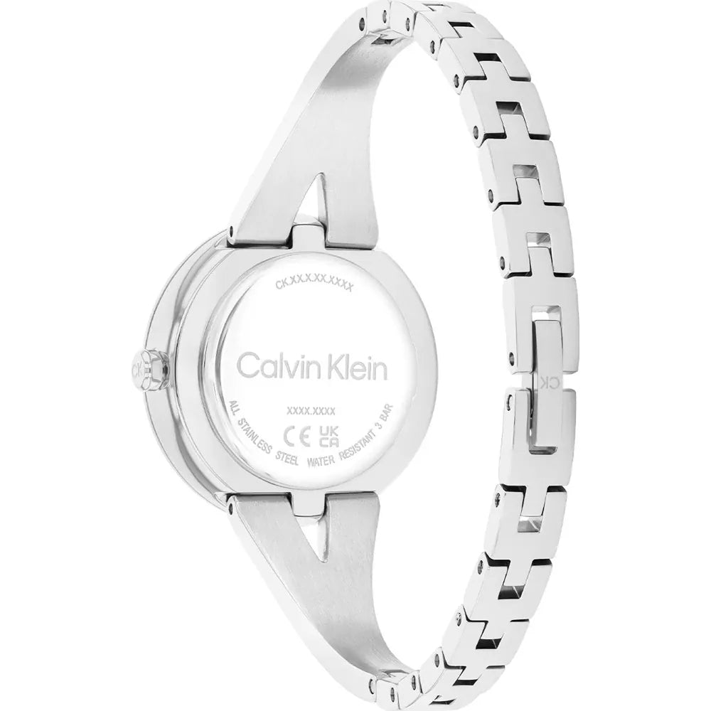 Orologio Donna Acciaio Calvin Klein Quarzo Solo Tempo  Lucido 25100026
