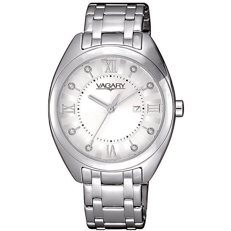 Orologio Donna Acciaio Vagary Quarzo Solo Tempo Zirconi Flair Lady IU2-111-11