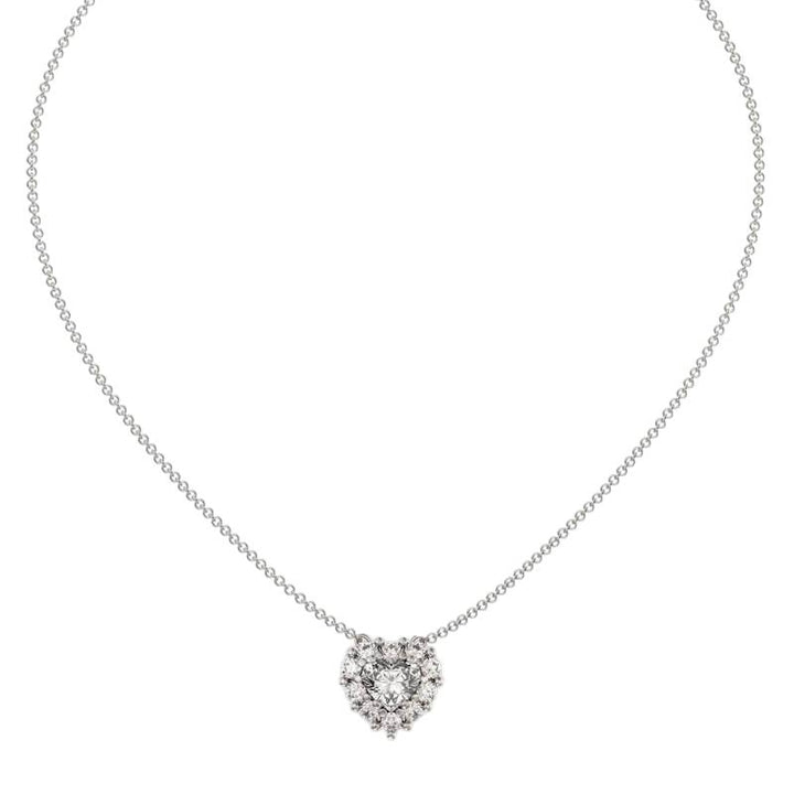 Collana Donna John Richmond Cuore Acciaio Titanio Diamanti Bianchi JRSHN04WW