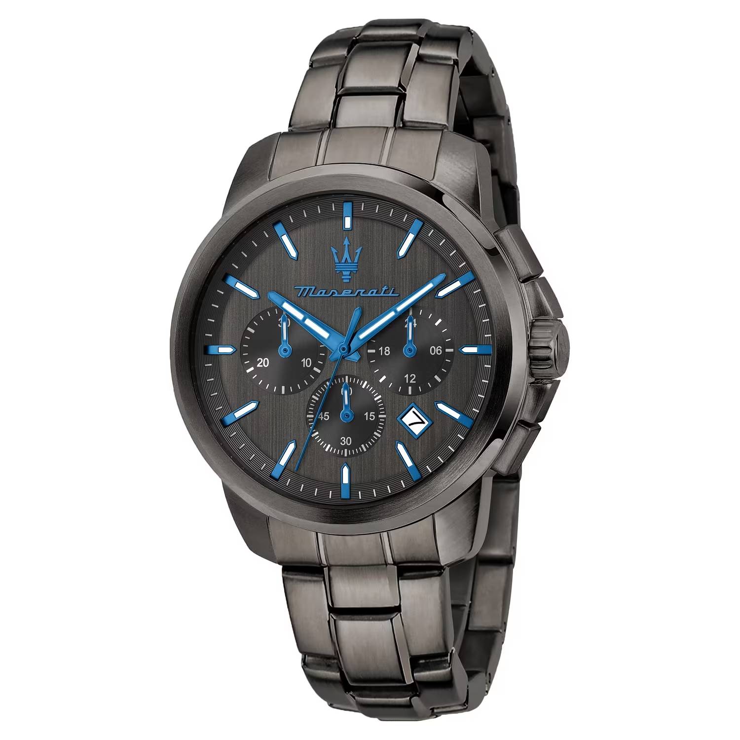 Orologio Uomo Maserati Dark Edition Acciaio Quarzo Nero Data R8873654004