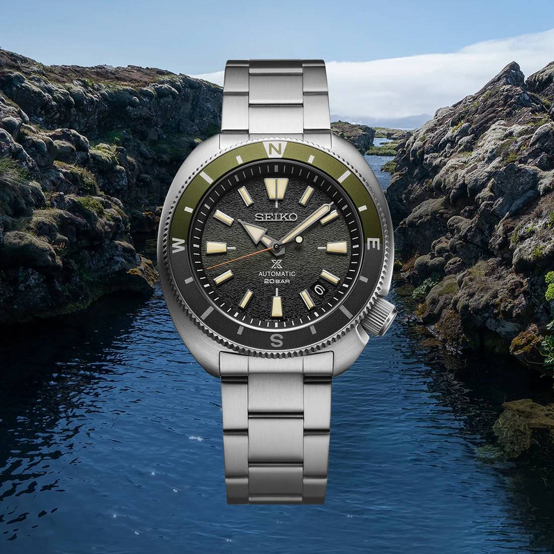 Orologio Uomo Seiko Prospex Tortoise Land Silfra Edizione Limitata SRPK77K1