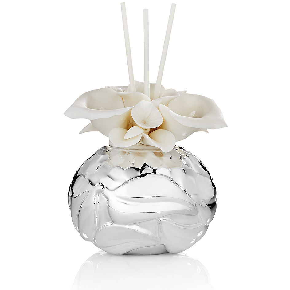 Profumatore Ottaviani Argento Con Tappo In Ceramica 10 Cm Safari Collection 3101G