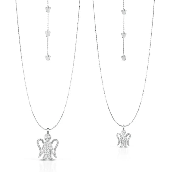 Collana Donna Roberto Giannotti Angelo Oro 18 KT Diamanti Bianchi PZ675