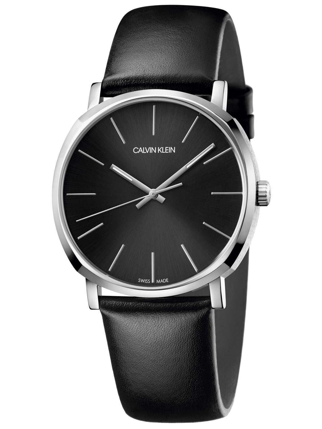 Orologio Uomo Calvin Klein Acciaio Pelle Quarzo Swiss Made K8Q311C1