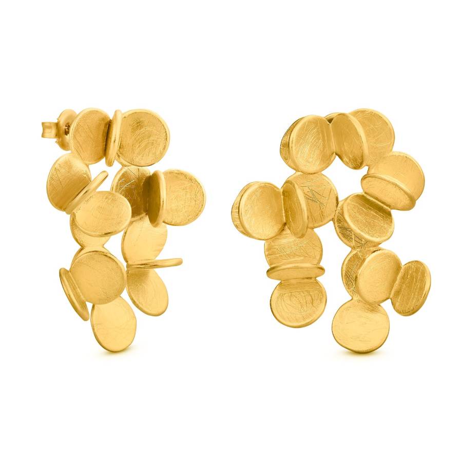 Orecchini Donna Joidart Arai Ottone Oro JD-ARA-E04-BR