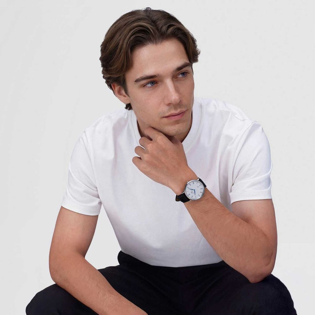 Orologio Uomo Daniel Wellington Quarzo Pelle Classic Roman Numerals DW00100914