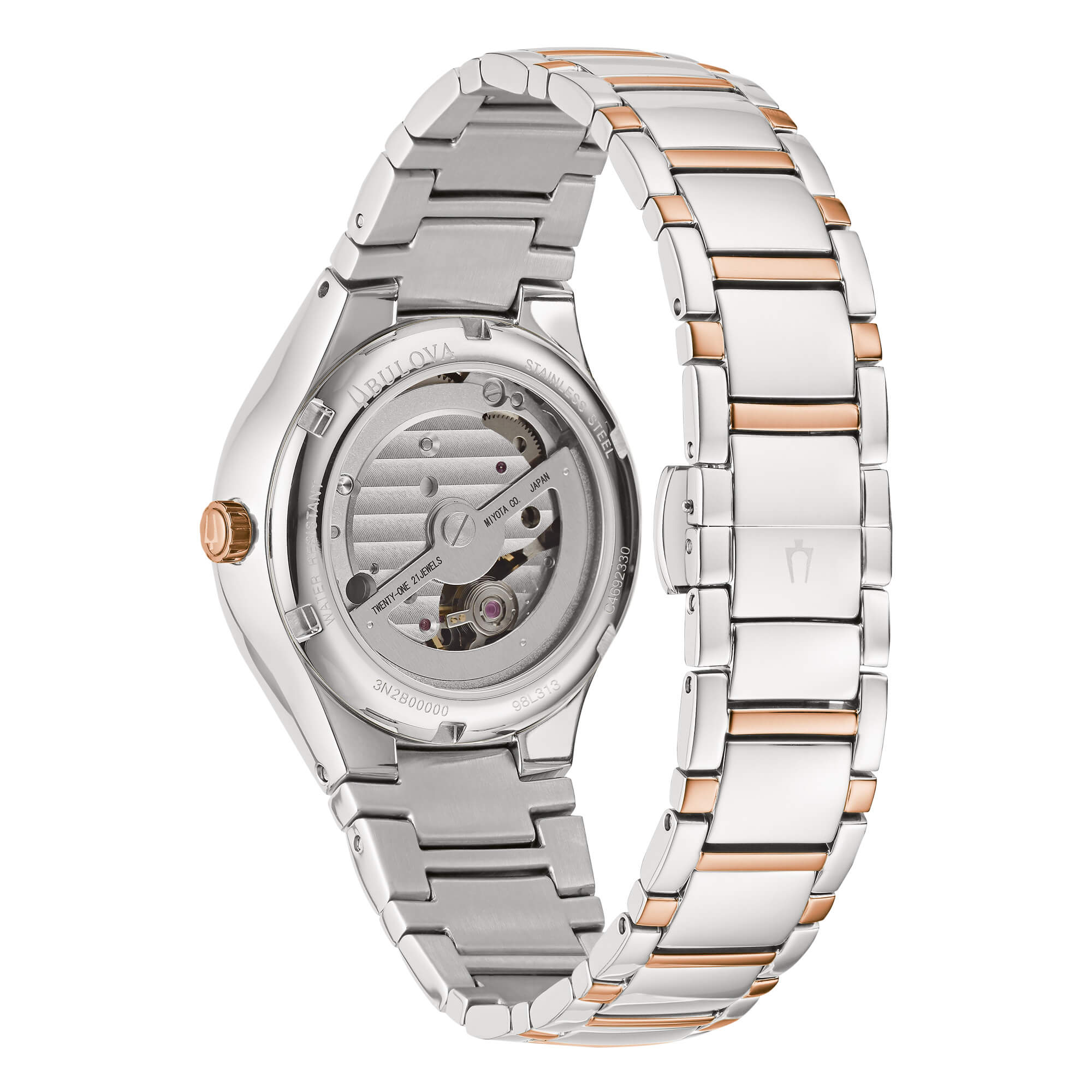 Orologio Donna Bulova Acciaio Bicolore Automatico 98L313