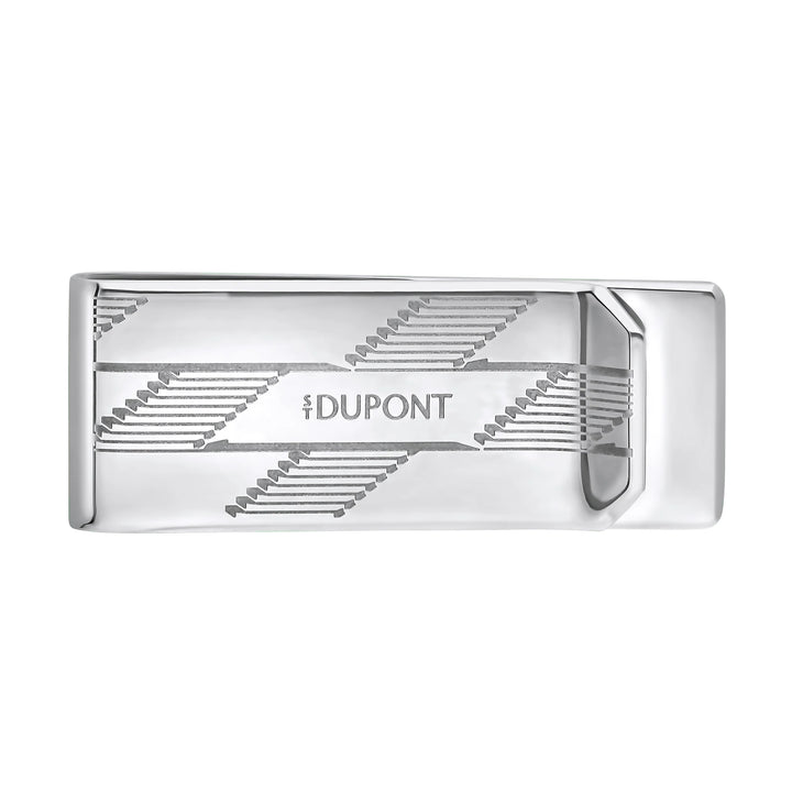 Fermasoldi Uomo Dupont Pinza Acciaio Logato Inciso Monogram 003543